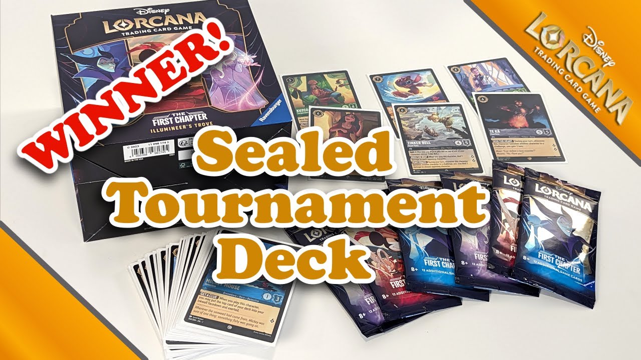 Disney Lorcana: My Winning Sealed Tournament Deck!