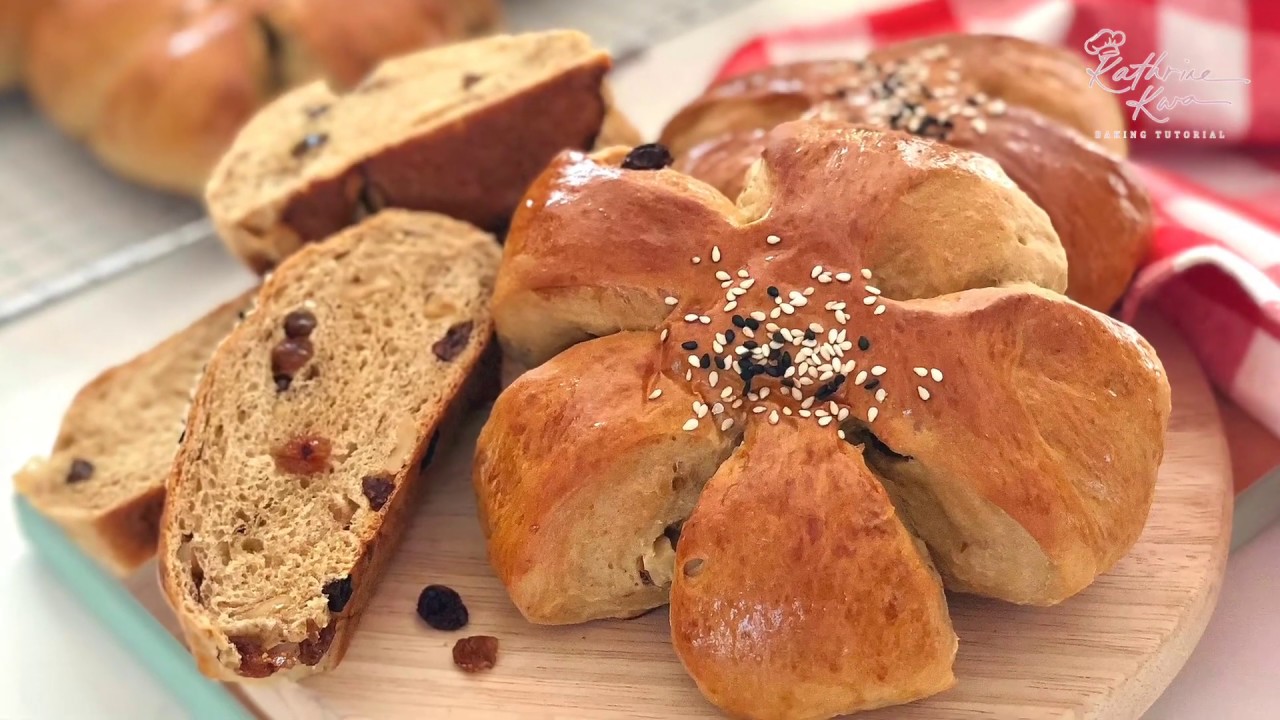 Coffee Walnut Bread 咖啡核桃面包