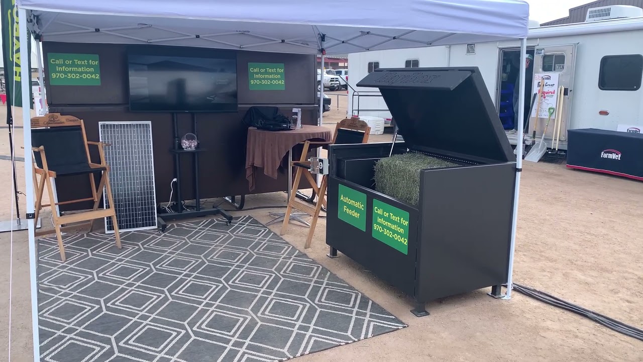 HayBox Automatic horse feeder