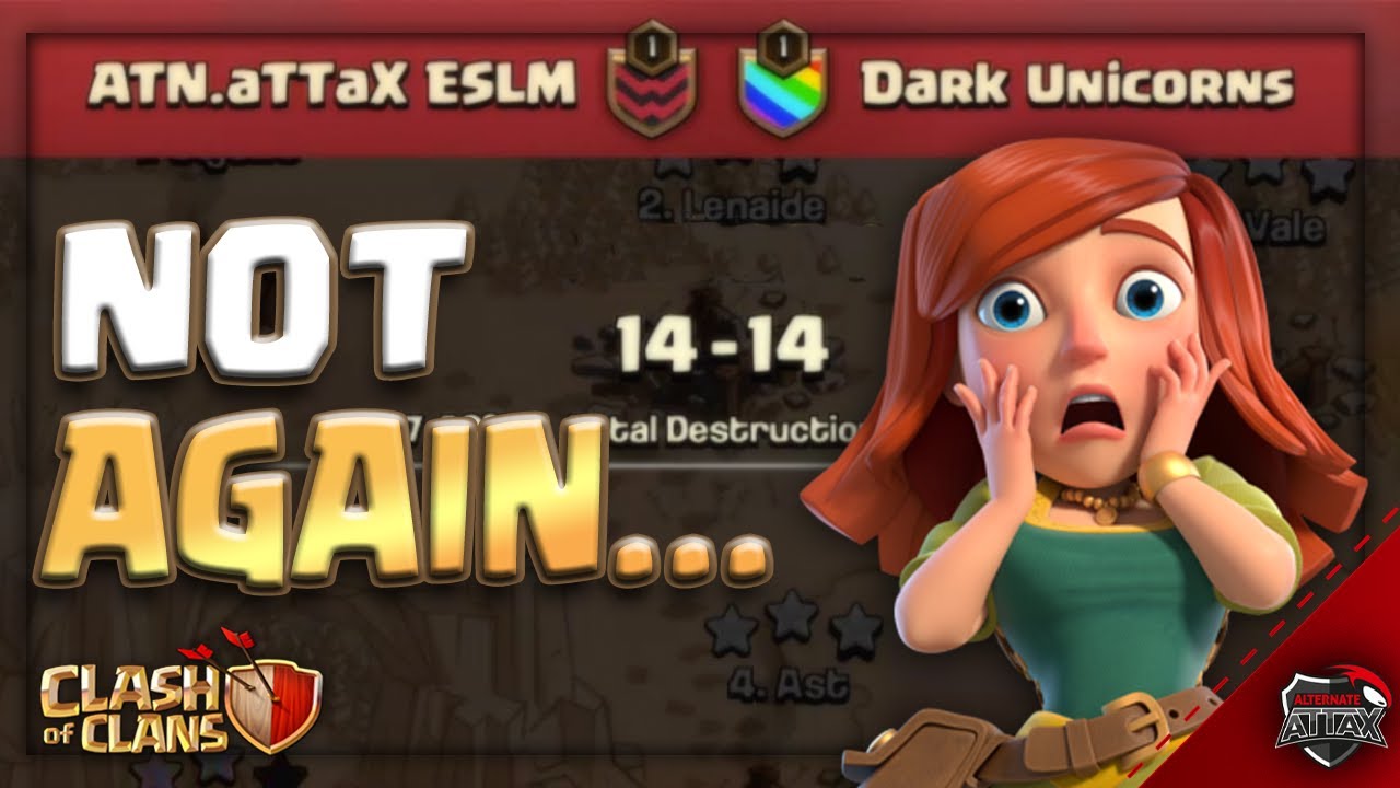 Not Again... Victory or Defeat?! ATN vs Dark Unicorns - ESLM Match 8