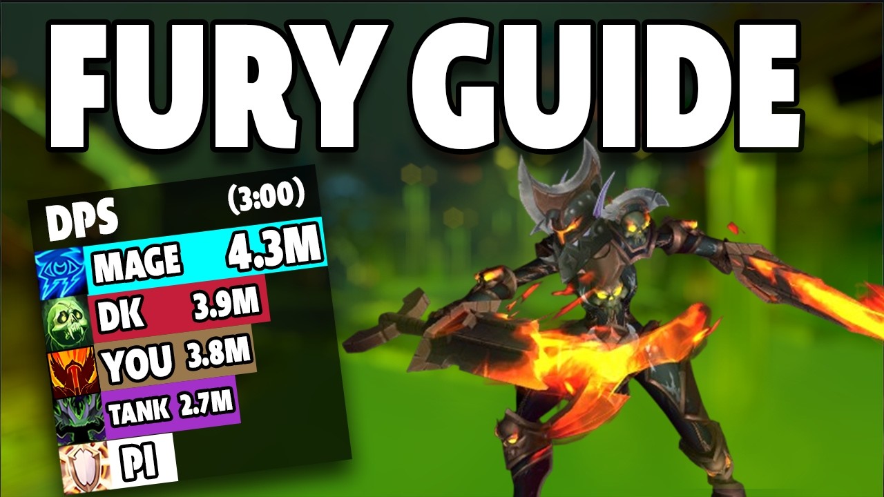 12.1 Midnight Fury Warrior Guide! Talents, Trinkets, Rotations and More!
