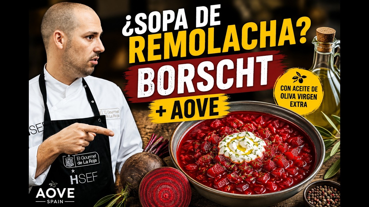 SOPA BORSCH/ UNA DE LAS SOPAS MÁS FAMOSAS DEL MUNDO