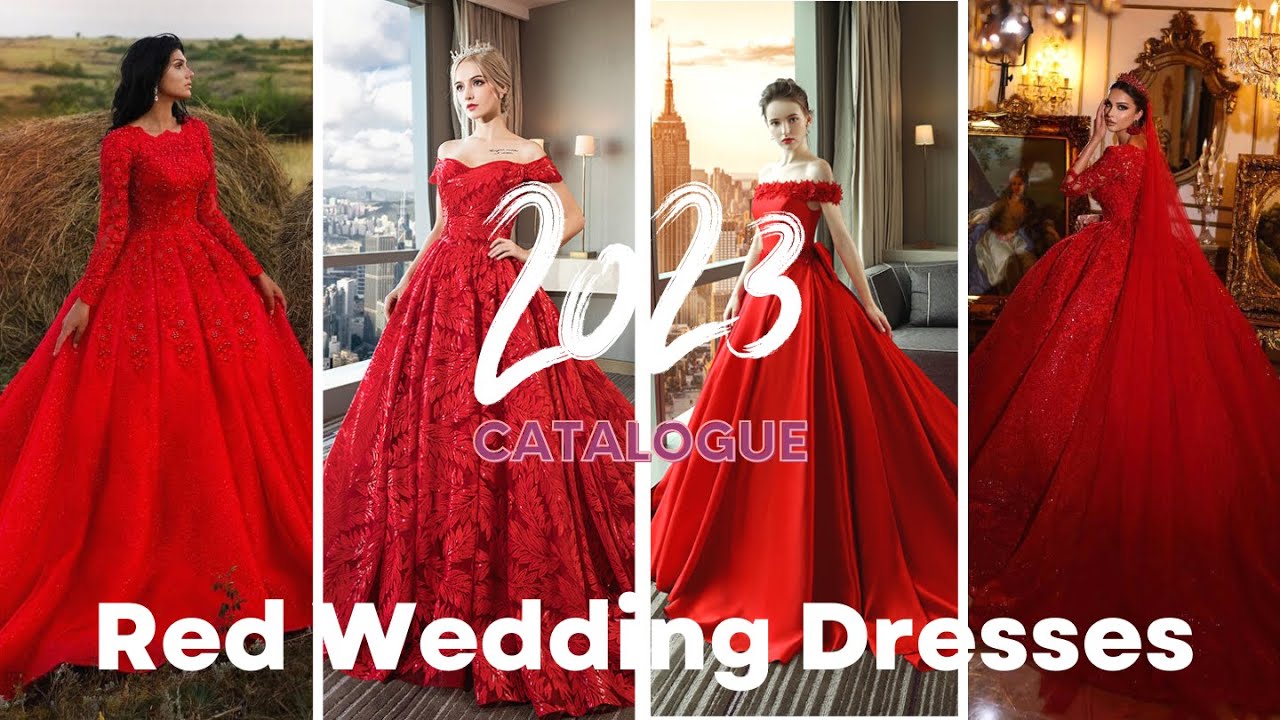 Red Wedding Dresses | Bridal Fashion | Wedding Gowns 