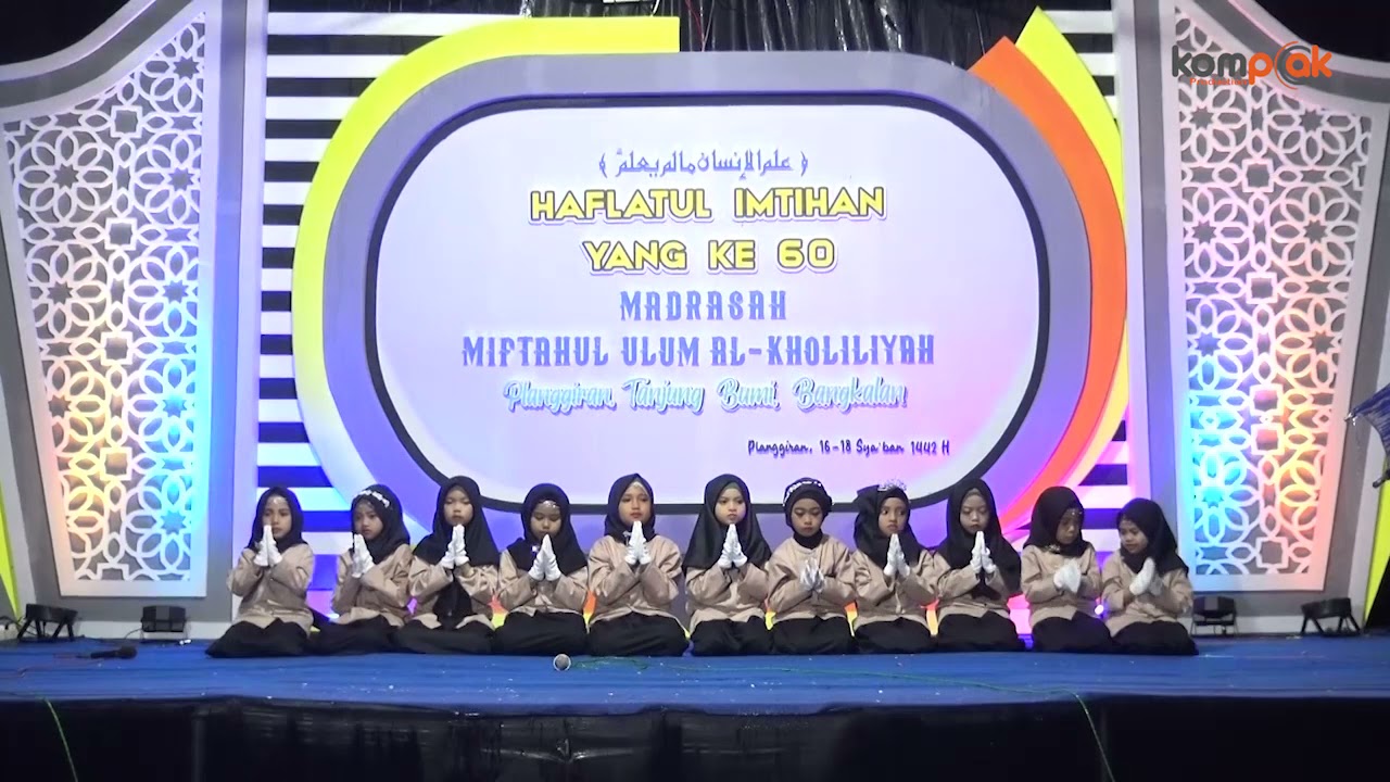TARI RUDDAD | HAFLATUL IMTIHAN LX | MD MIFTAHUL ULUM AL-KOHLILIYAH BAROALAH | 2021