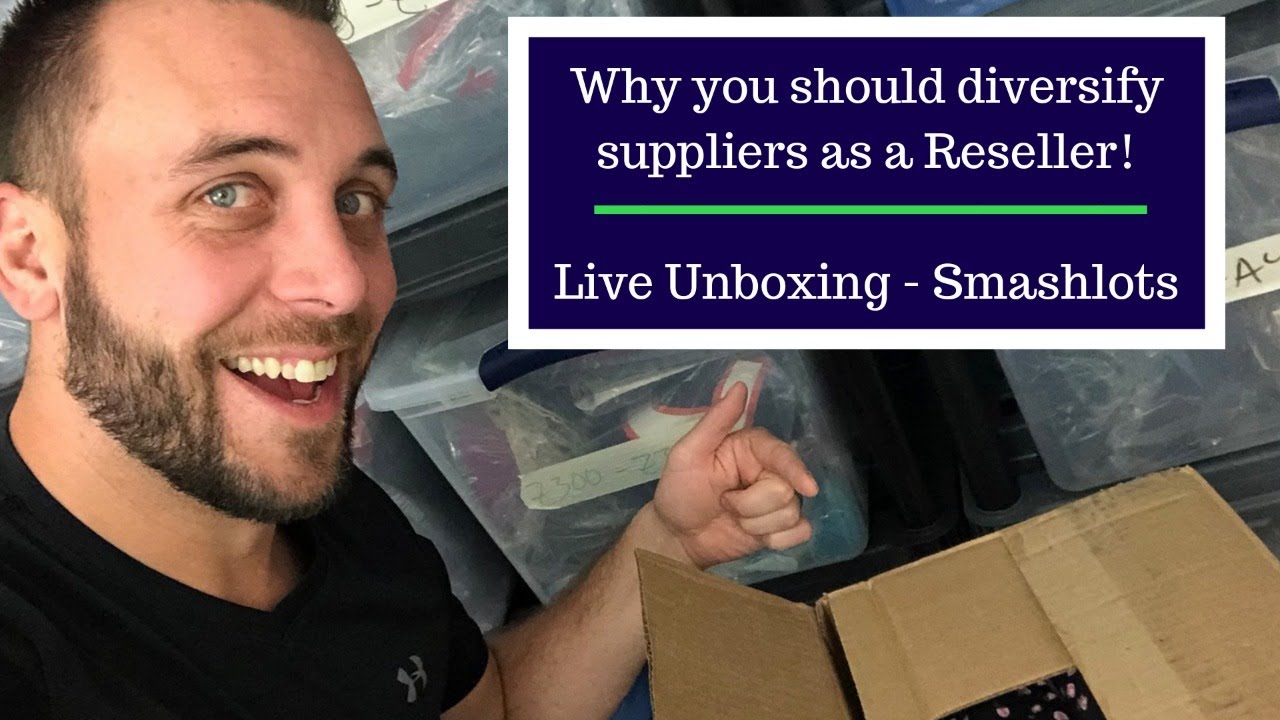 Diversifying Suppliers as a Reseller - Have Options! - Smashlots Unboxing LIVE!
