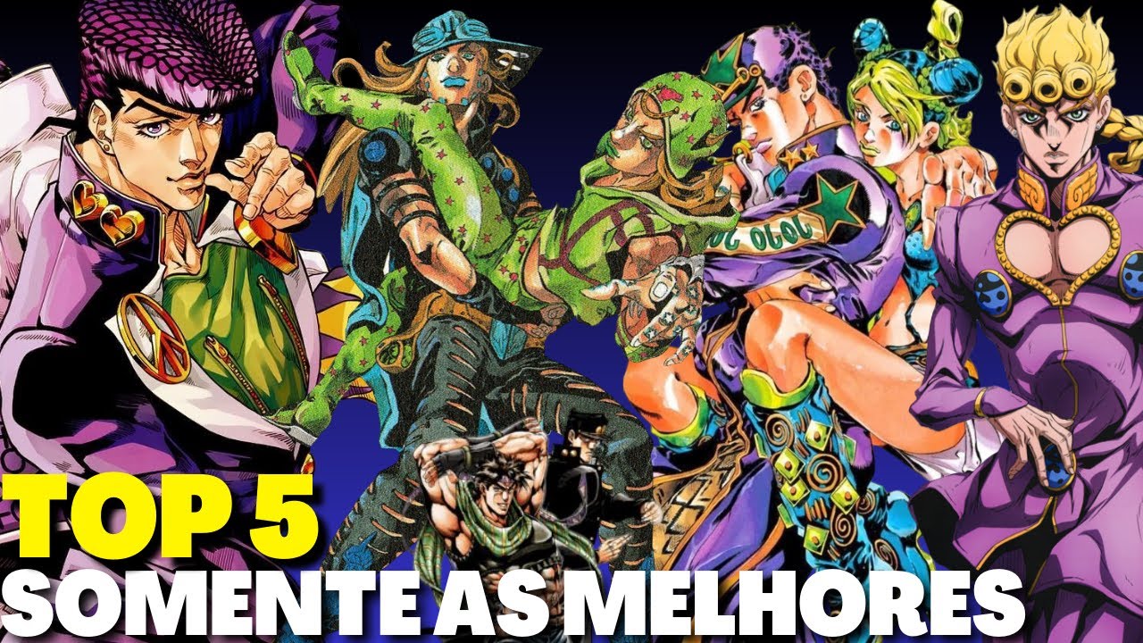 As 5 melhores JoJos Poses de JoJo Bizarre Adventure|Compilado de Shorts