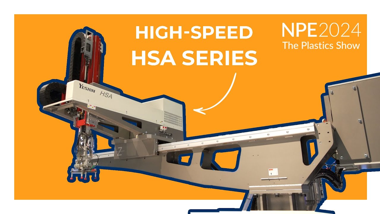 High-Speed Takeout Demo at NPE 2024 | Yushin America