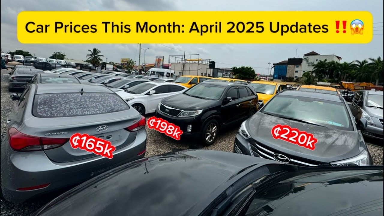 Prices Of Used Cars This Month (April 2025) 😱🚘 #accra #ghana