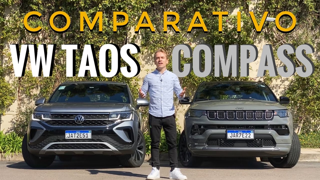 TAOS HIGHLINE vs COMPASS S: Comparativo Completo Top Drive.