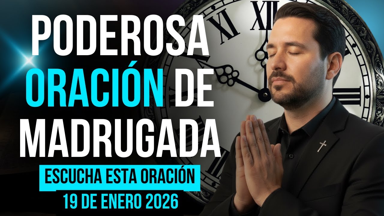 ORACIÓN PODEROSA DE MADRUGADA - 19 DE ENERO