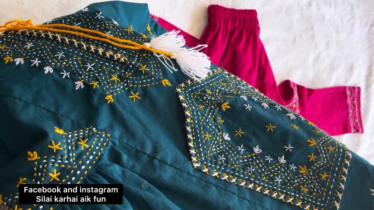 Hand Embroidered New Designs for EID || Must Watch