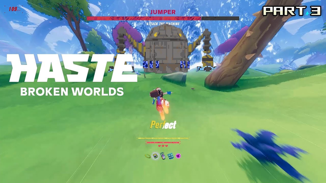 THE JUMPER RETURNS WITH A NEW POWER..... I'm in danger | Haste Broken worlds