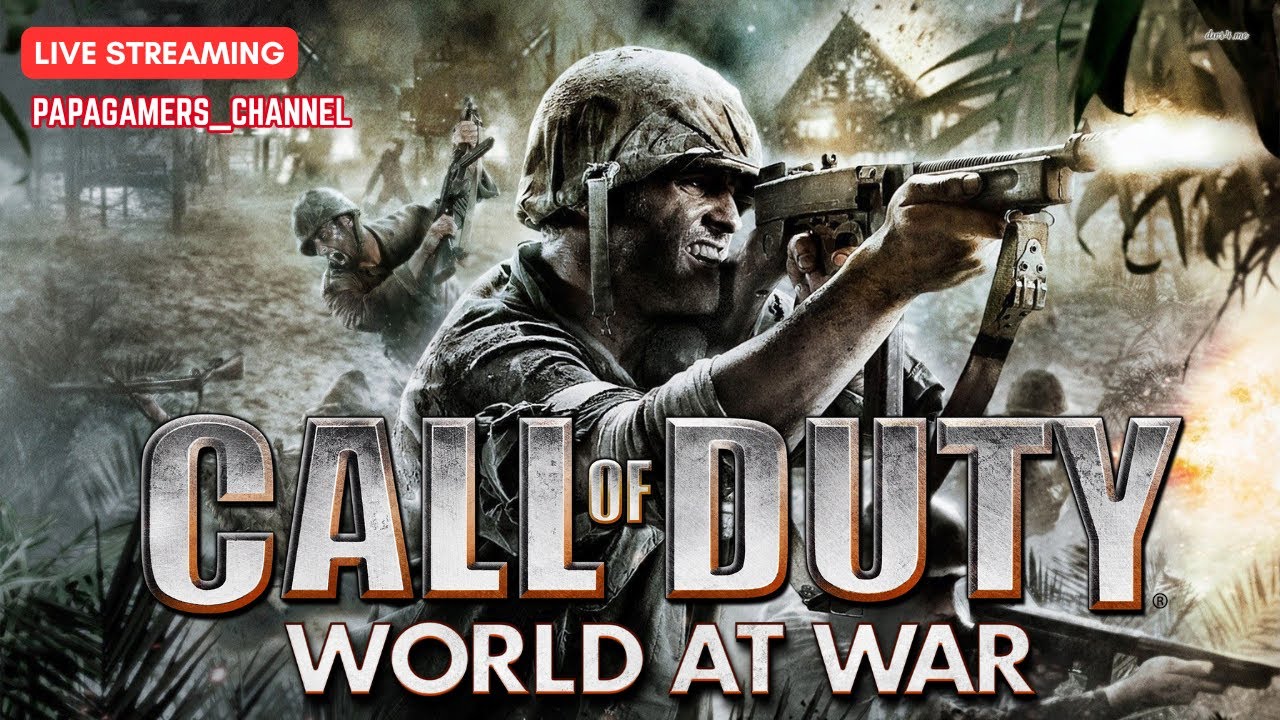 LIVE I CALL OF DUTY WORLD AT WAR (2008) PT2 #callofdutyworldatwar  #cod #steamgame