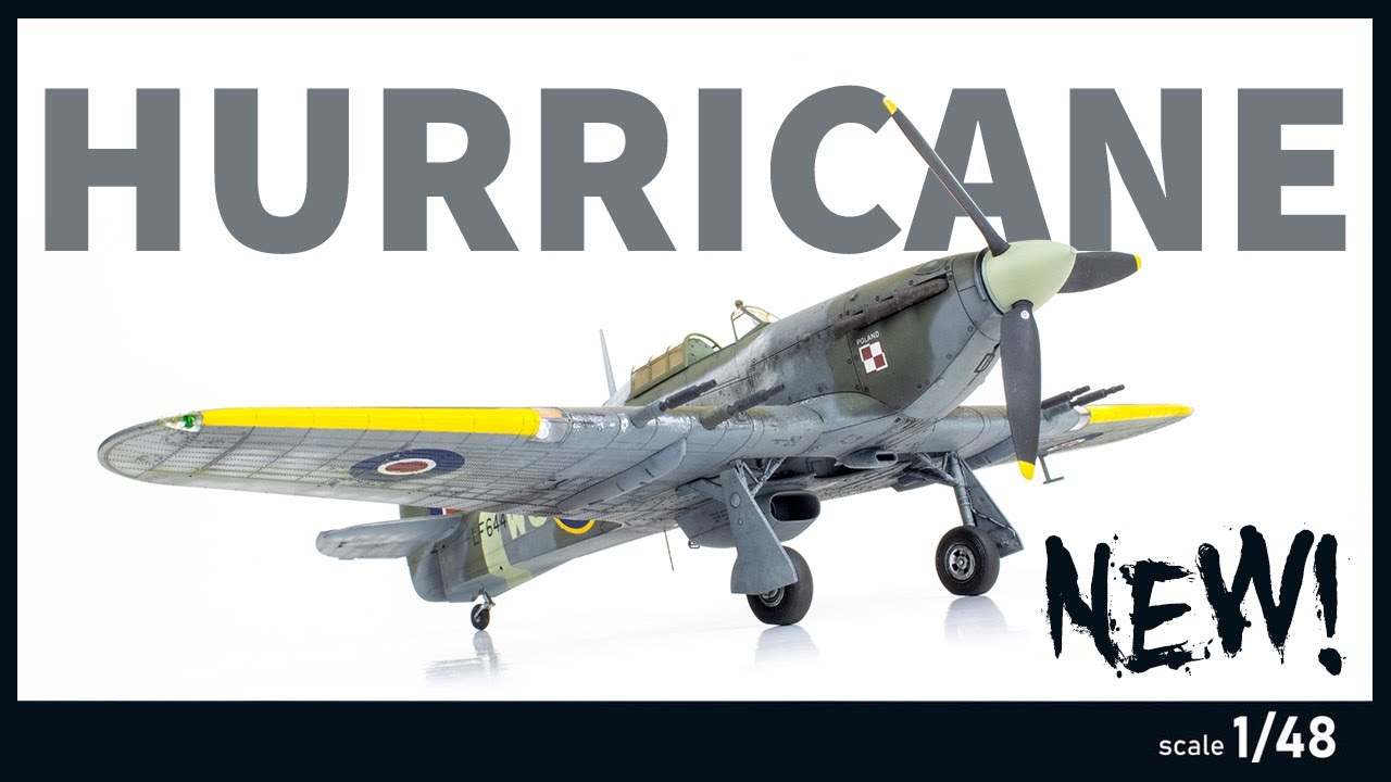 Обзор сборки совершенно нового Arma 1/48 Hawker Hurricane Mk IIC!