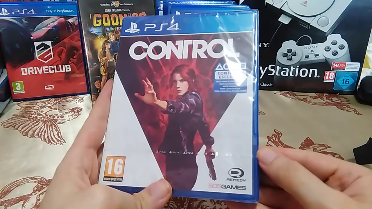 [Unboxing] CONTROL [PS4] Il Nuovo Capolavoro dagli autori di Max Payne e Alan Wake (Remedy 2019)