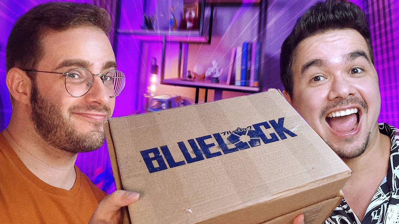 Unboxing épico: Crunchyroll envia presente inesperado para dubladores de Blue Lock!