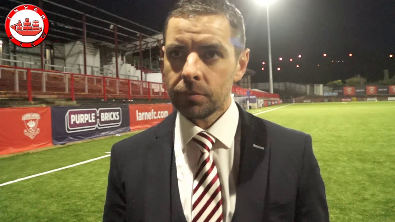 Larne 2-0 Knockbreda: Goals & Tiernan Lynch post match interview