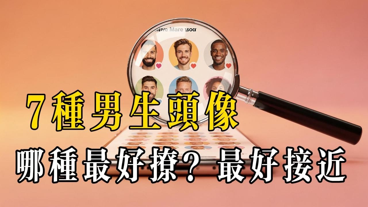 從頭像一眼看穿男生