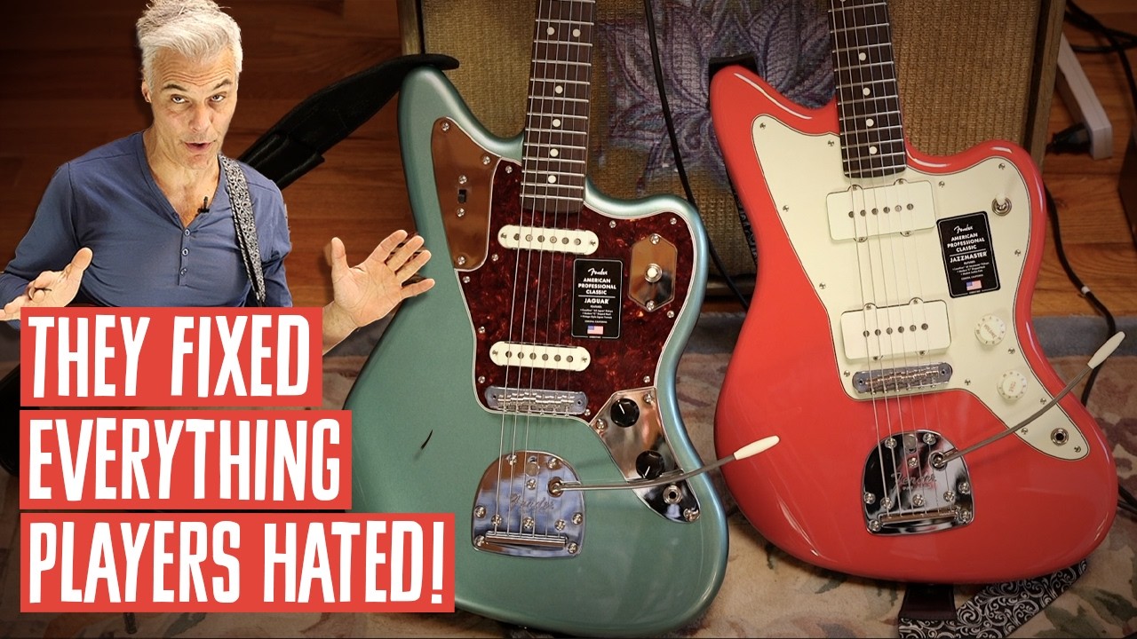 Fender усовершенствовал Jazzmaster и Jaguar