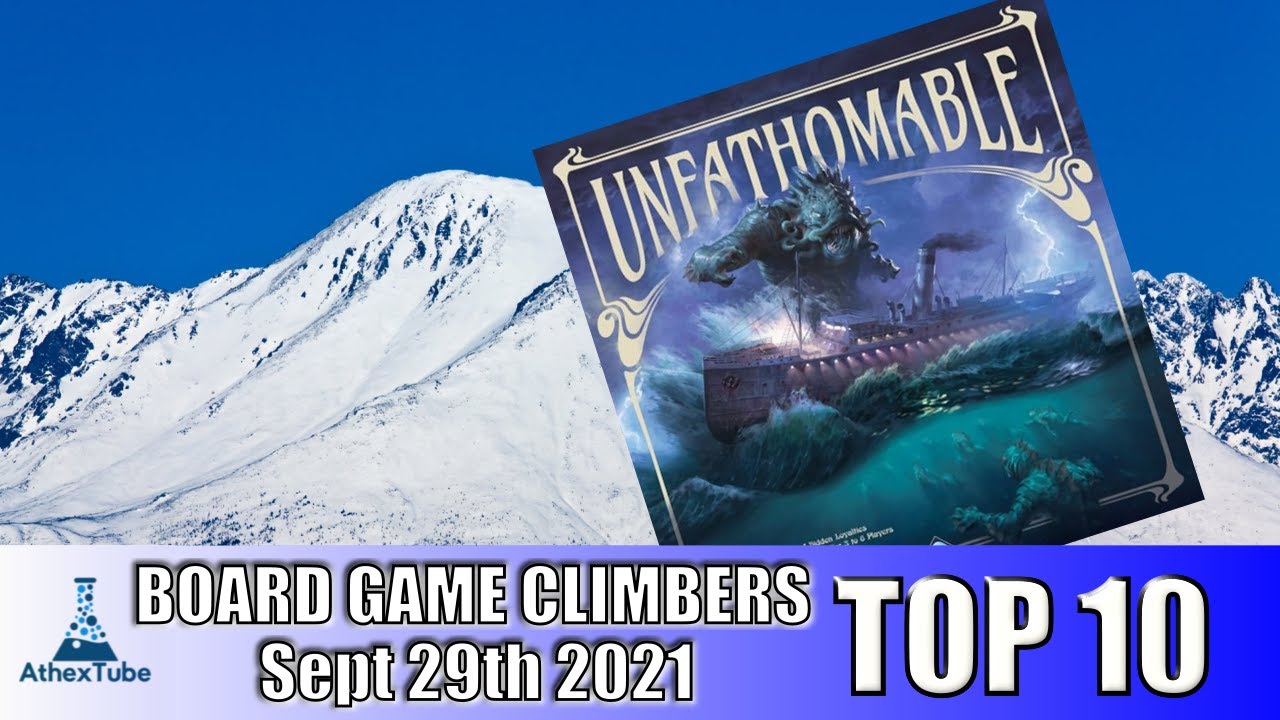 Top 10 Board Game Climbers for Week Ending in September 29th 2021