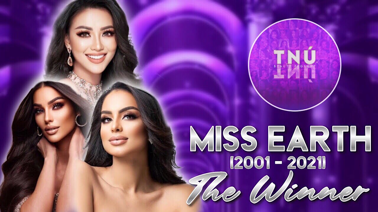 MISS EARTH 2001 - 2021 | THE WINNERS