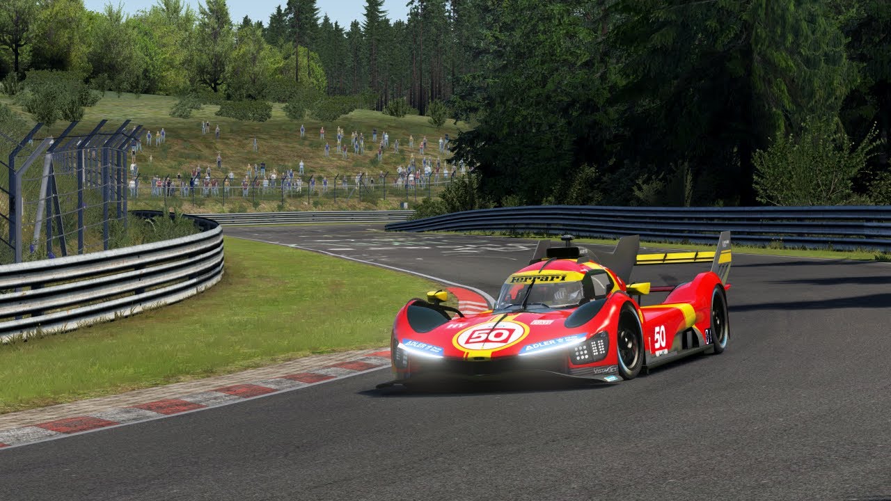 Ferrari 499P Nordschleife Hotlap Assetto Corsa