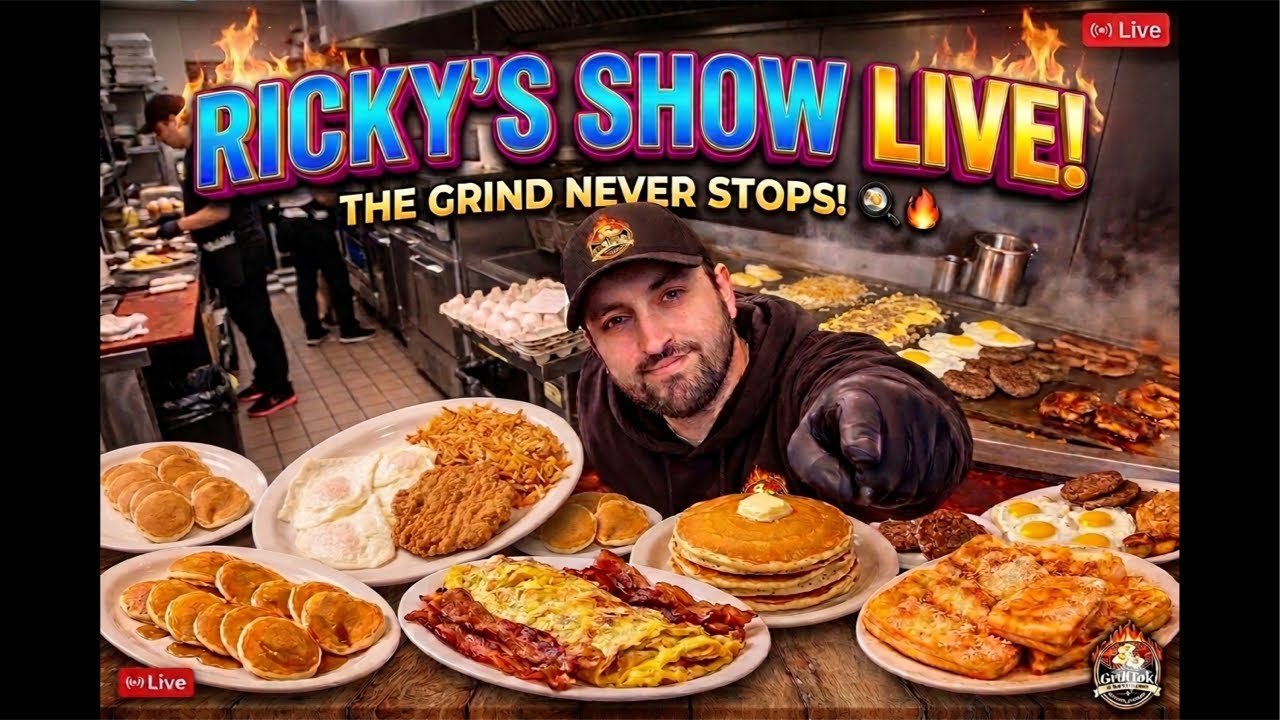 Ricky&rsquo;s Breakfast Show | Live Cooking