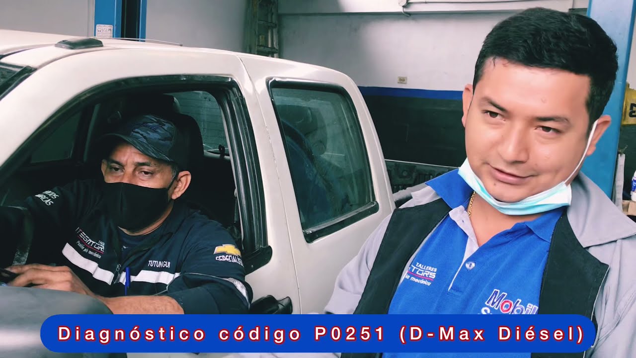 Código P0251. Fallo Bomba de Inyección Chevrolet D-max 3.000cc Diésel.