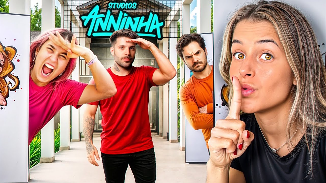 ESCONDE ESCONDE COM YOUTUBERS !!