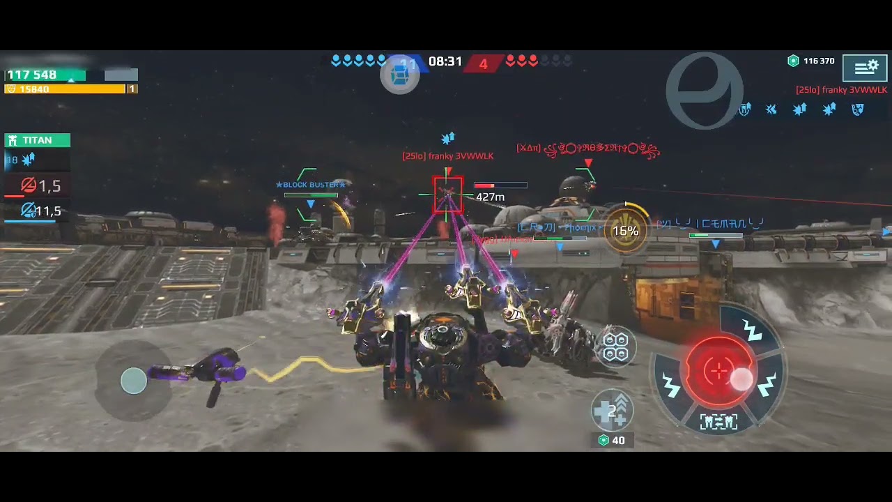 Injetor VIP hack - War Robots Eberus and the Death Laser
