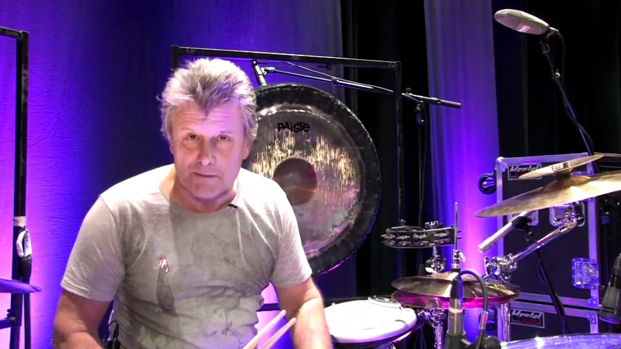 The legendary Carl Palmer plays the Korg Wavedrum!