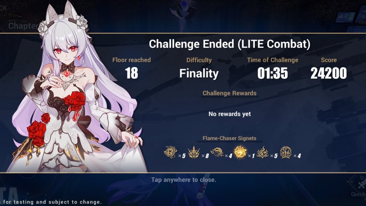 HI3 BETA V8.7 [Elysian Realm] Finality - Lunar Vow DLC [LV] (S2) AR Charging
