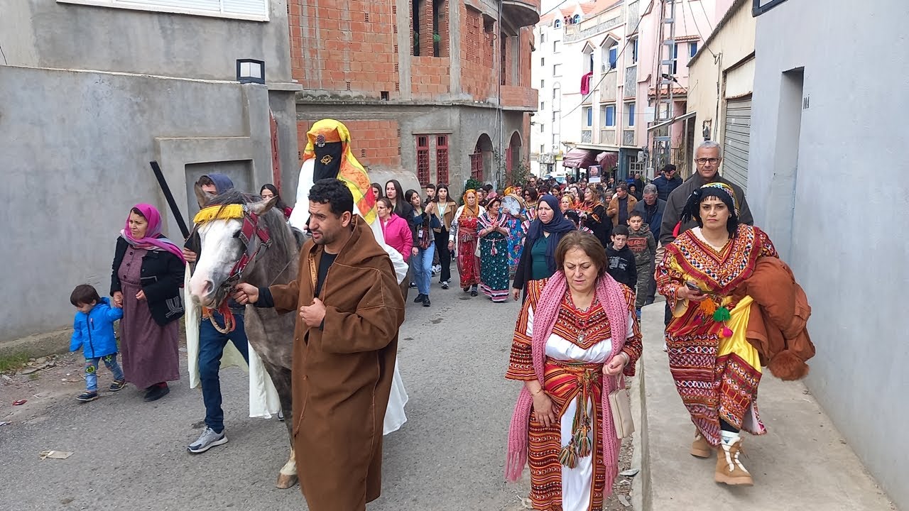 Célébration de Yennayer : Mariage Traditionnel Kabyle à  Makouda à Tizi ouzou .