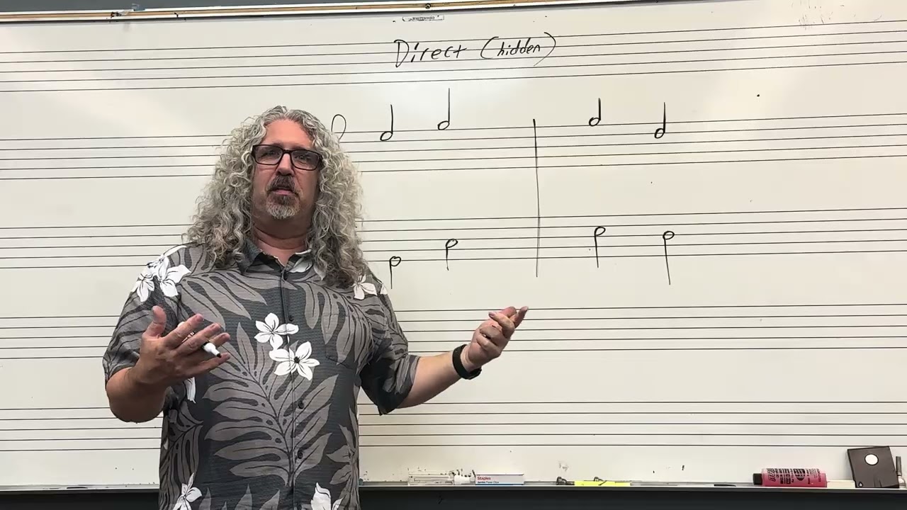 Voice Leading 7 - Direct 5ths and Octaves