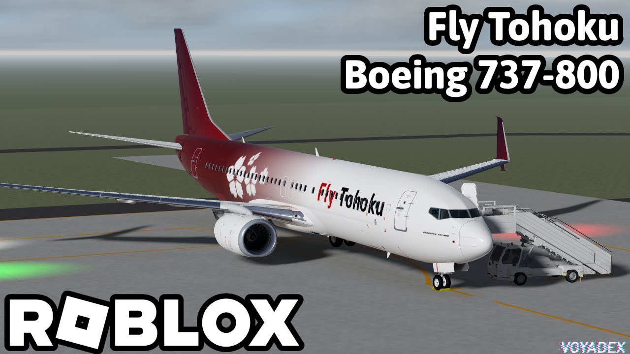 Roblox Fly Tohoku Flight - Boeing 737-800