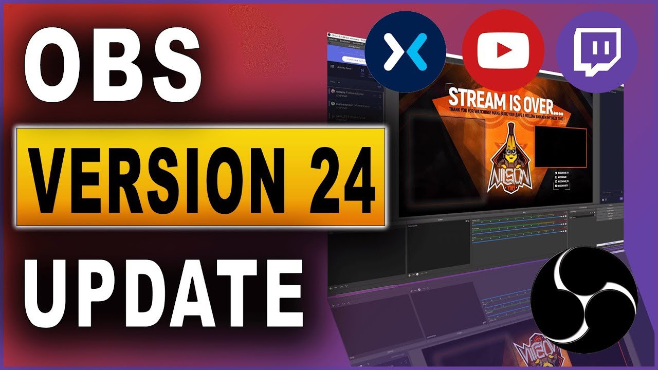 OBS Studio UPDATE Version 24 (2019)