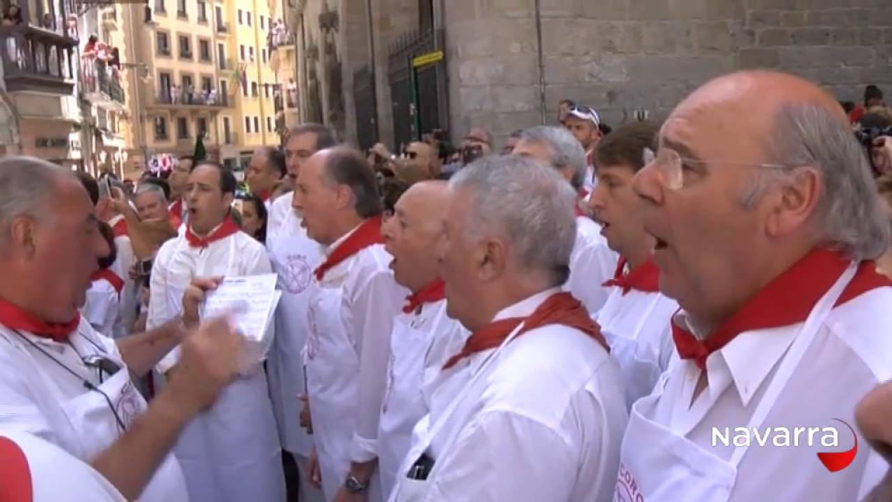 Agur Jaunak, Procesión de San Fermín, 7 julio 2016