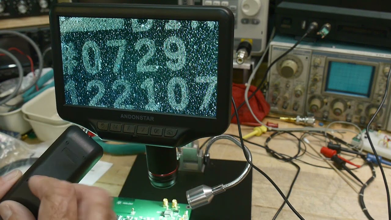 #1511 Andonstar AD407-Pro 2160P 3D HDMI 4MP Digital Microscope Review