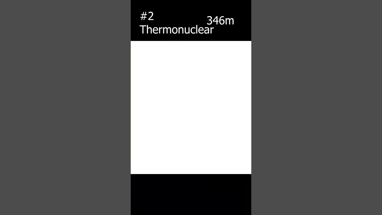 The Biggest Nuke in HBM Nuclear Tech Mod