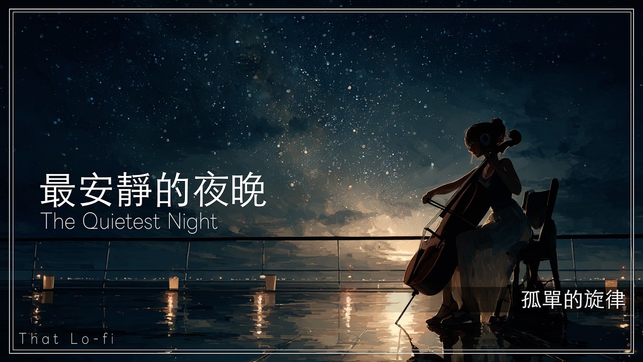 [2小時] 大提琴星夜低語｜星光落在弦上的時刻｜Relaxing Cello Instrumental | Study, Sleep, Chill Music