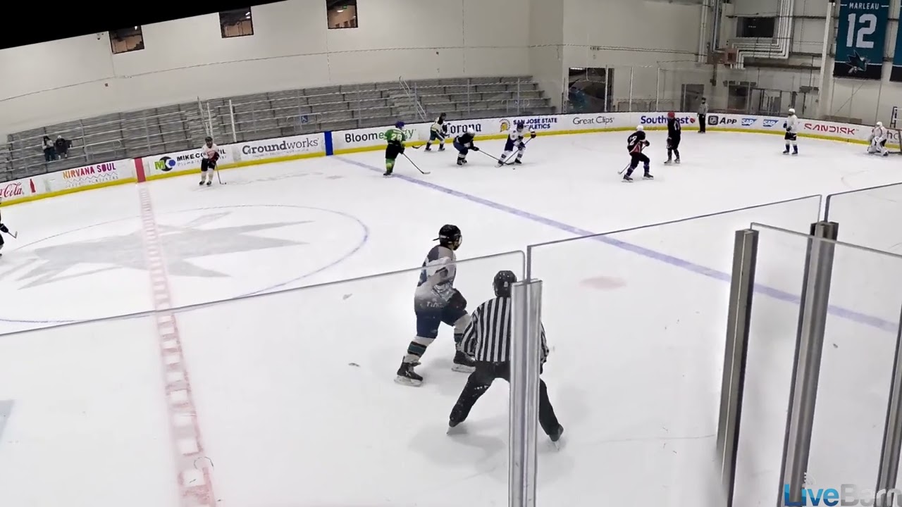 Great passing play and smart quick shot through the five hole for the tying goal in the third!