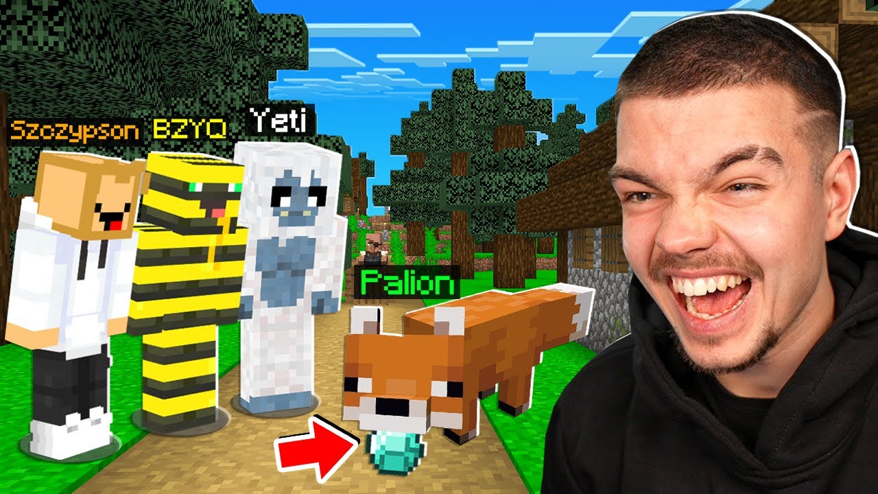 PRANKUJE PRZYJACIÓŁ JAKO POMOCNE MOBY w Minecraft!
