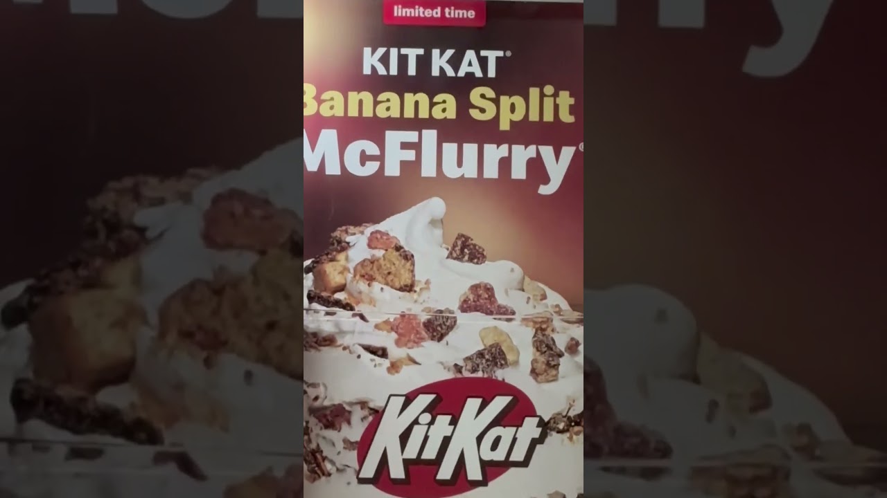 KIT KAT BANANA SPLIT #tsma #food