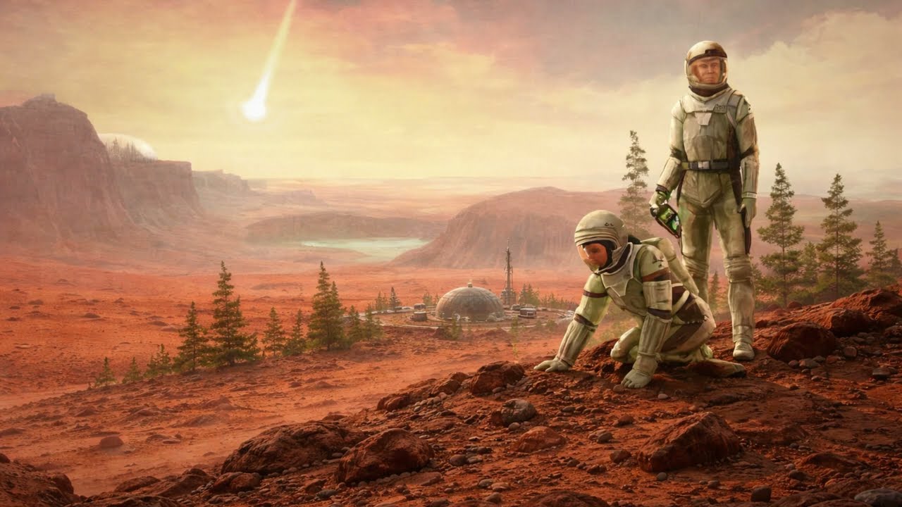 Terraforming Mars Ambient Soundscape | Calm Sci-Fi Focus Music for Gaming & Study