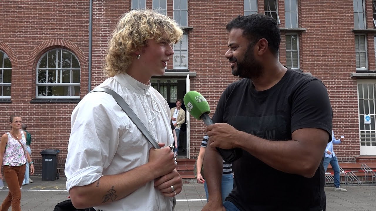 Rudo! bij de reünie van het Stedelijk Gymnasium Leiden