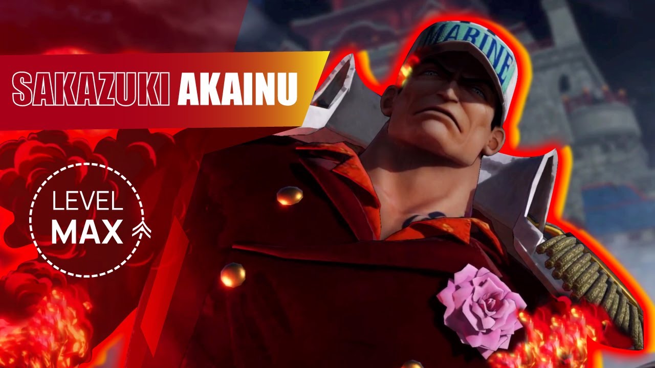 One Piece Pirate Warriors 4 Akainu  (Moveset #2) Level Max PS4 PRO 1080p 60fps