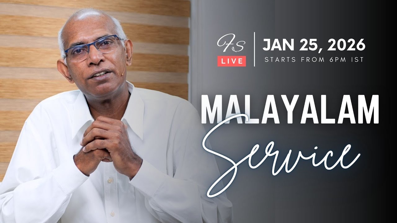 Join us for our Malayalam Worship Service | Starts from 6pm IST