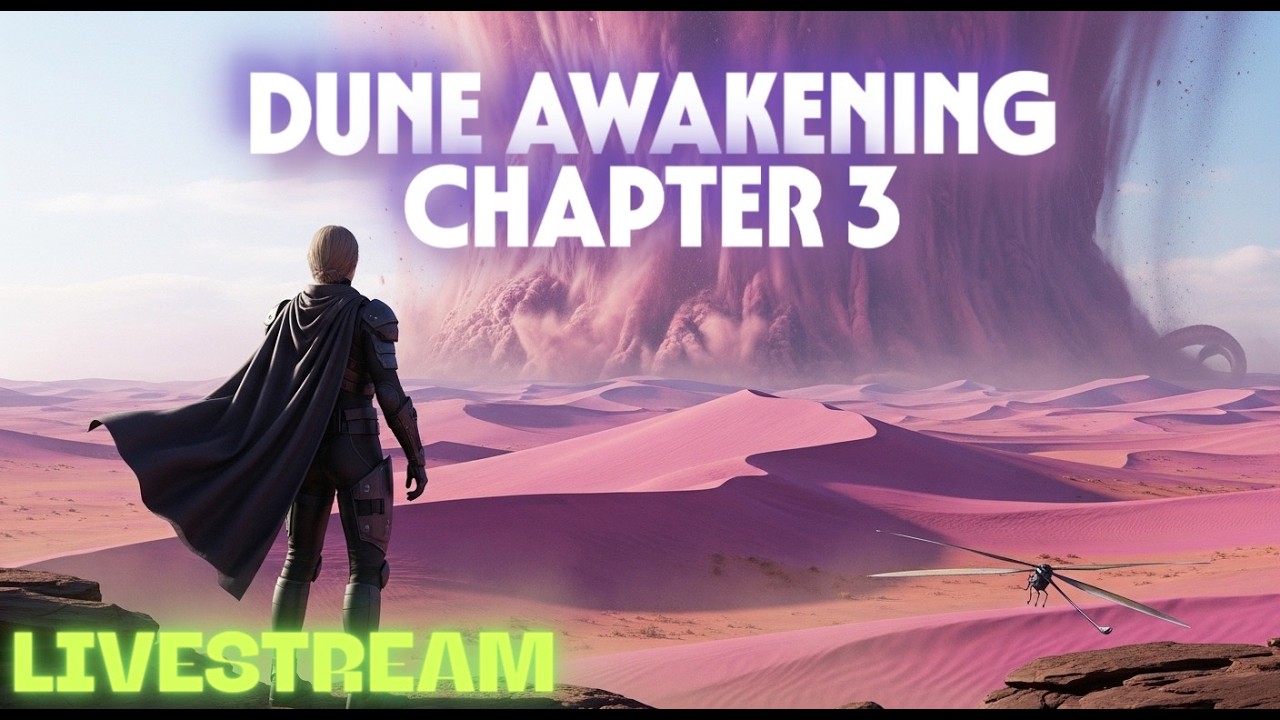 Dune: Awakening LIVE — Massive Open World Survival MMO Gameplay  Sandworms & Exploration