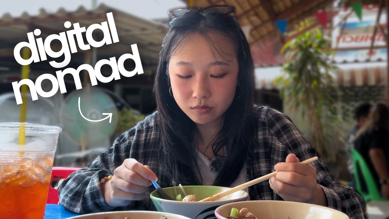 day in the life of a DIGITAL NOMAD in Bangkok