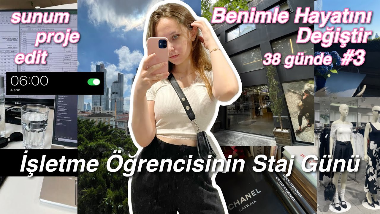 İşletme &Ouml;ğrencisinin Bir Staj G&uuml;n&uuml; 👩🏻&zwj;💻📌| g&uuml;n 3
